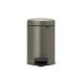 Brabantia Pedaalemmer Newicon 3L - platinum