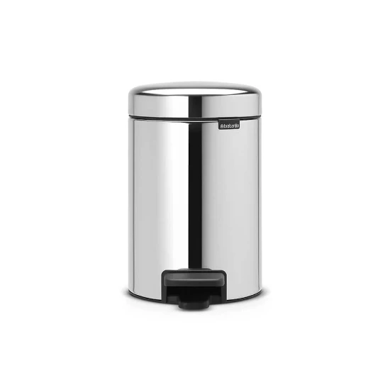 Brabantia Pedaalemmer Newicon 3L - brilliant steel