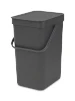 Brabantia Afvalemmer Sort & Go 12L - grijs
