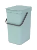 Brabantia Afvalemmer Sort & Go 12L - mint