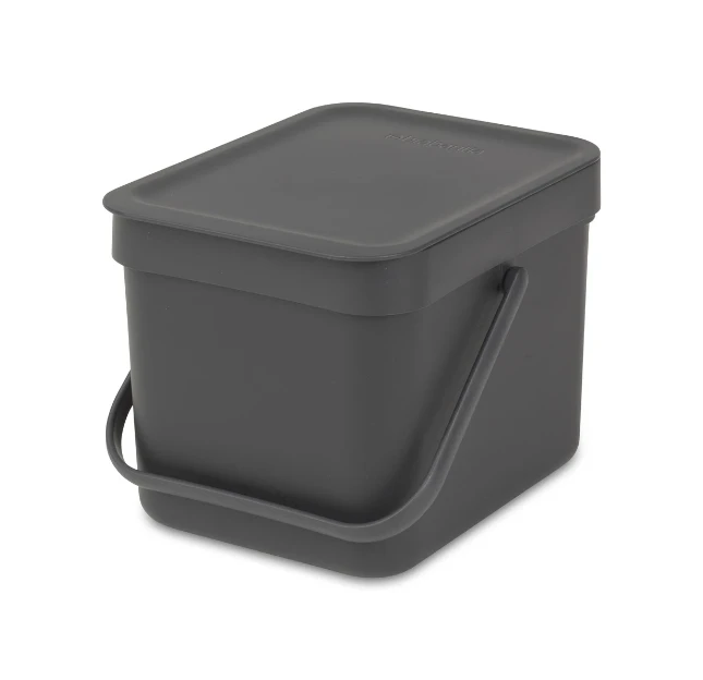 Brabantia Afvalemmer Sort & Go 6L