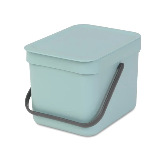 Brabantia Afvalemmer Sort & Go 6L - mint