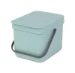 Brabantia Afvalemmer Sort & Go 6L - mint