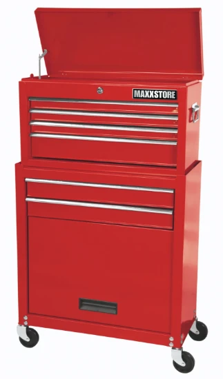 ERRO Gereedschapswagenset Maxxstore (met opzetkist) - 6 laden