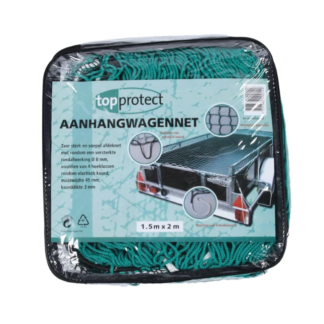 ERRO Aanhangwagennet 1,5x2m