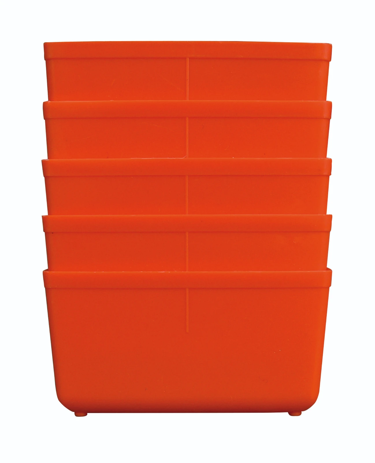 ERRO Inzetbakje oranje CombiBox 2 (5 stuks)