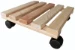 T4ALL Plantenroller vurenhout 300x300mm 30kg