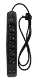 RELECTRIC Stekkerdoos 1,5 meter 5-voudig met 2x USB