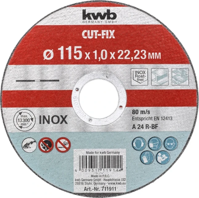 kwb 724540 Disque à tronçonner diamanté 125 mm 1 pc(s) Béton