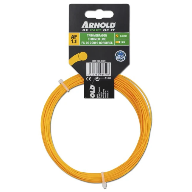 Arnold Trimmerdraad 15m O1.3mm copolymer rond
