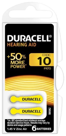Duracell Hoortoestel batterijen DA 10 (6 stuks)