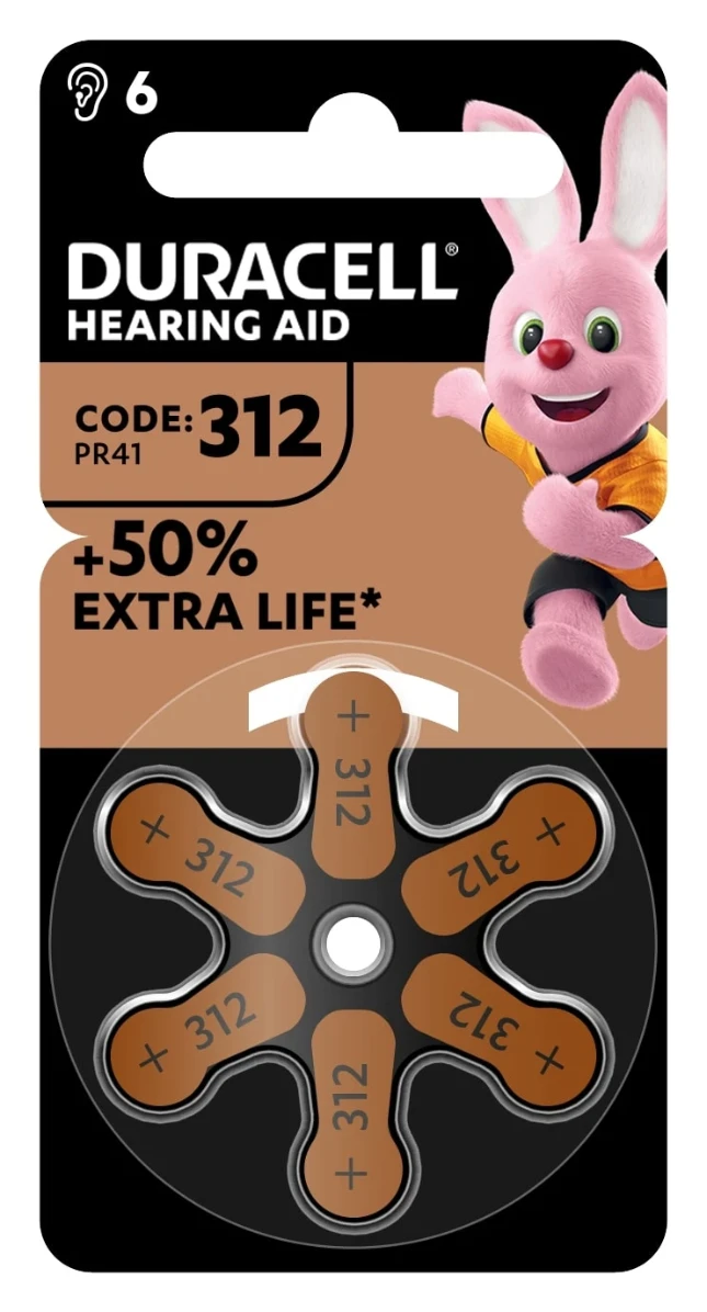 Duracell Gehoor batterijen Hearing Aid