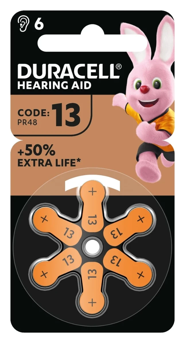Duracell Gehoor batterijen Hearing Aid