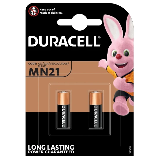 Duracell Alkaline MN21-batterijen (2 stuks)
