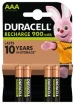 Duracell Ultra Oplaadbare AAA-batterijen 850mAh (4 stuks)