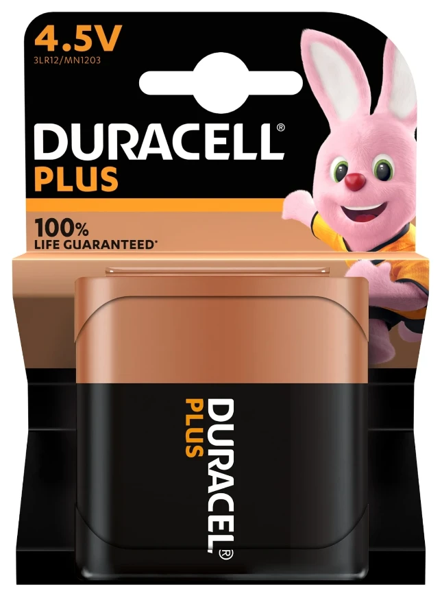Duracell Plus Power Alkaline Batterij 4.5V (1 stuk)