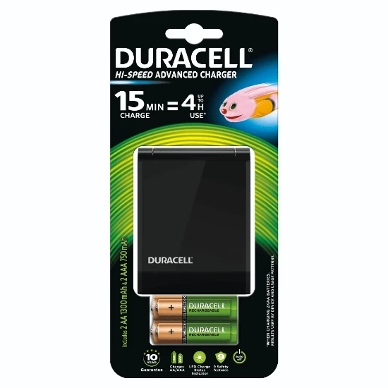 Duracell Batterij Oplader CEF 27 Hi-speed