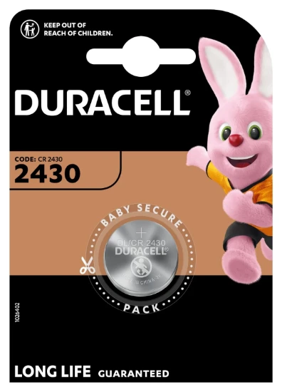 Duracell 2430 Lithium knoopcel batterij (1 stuk)