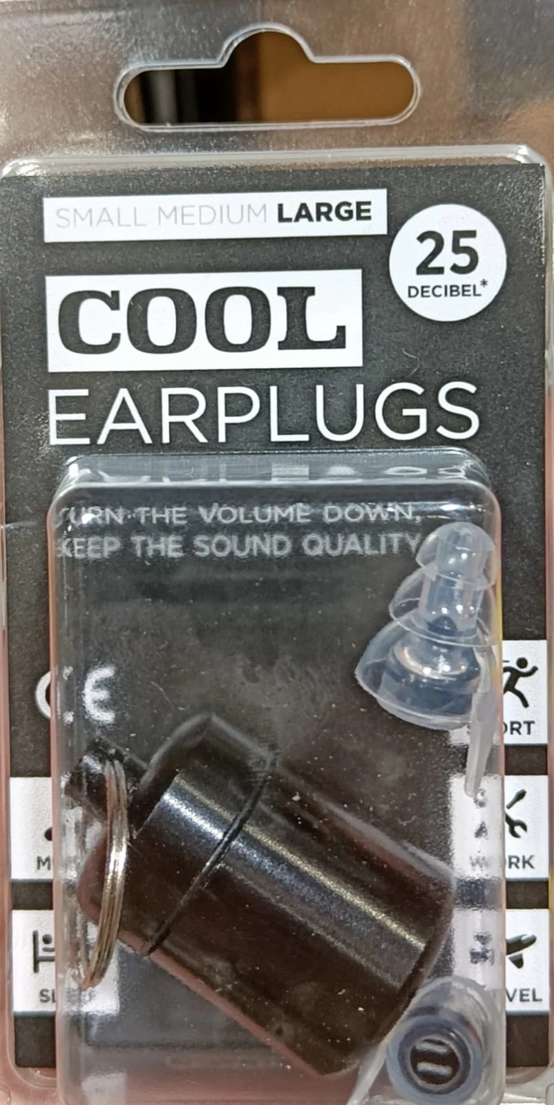 Cool Ears Earplugs met koker (20dB)