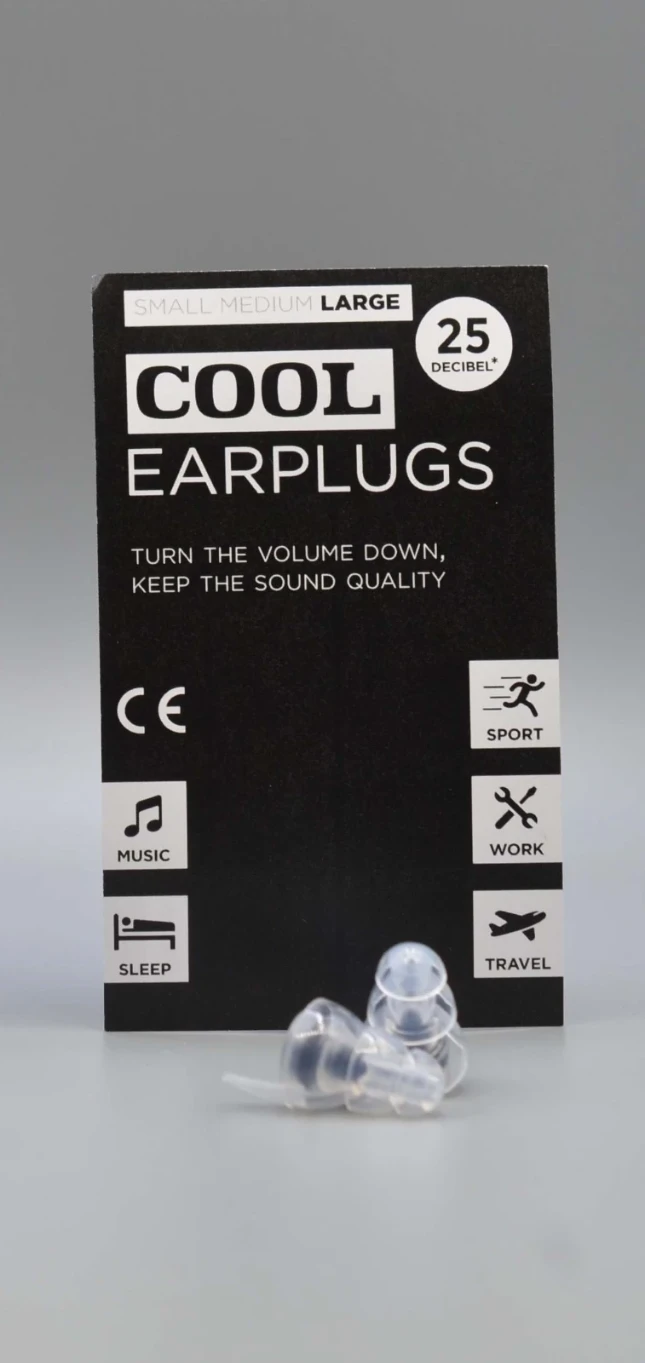 Cool Ears Earplugs met koker (20dB)