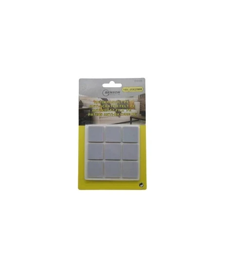 Antikrasvilt PE 25x25 mm - 18-delig