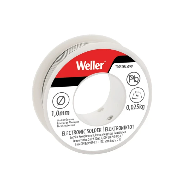 Weller Soldeertin loodvrij EL99-1-25 1.0 mm 25g