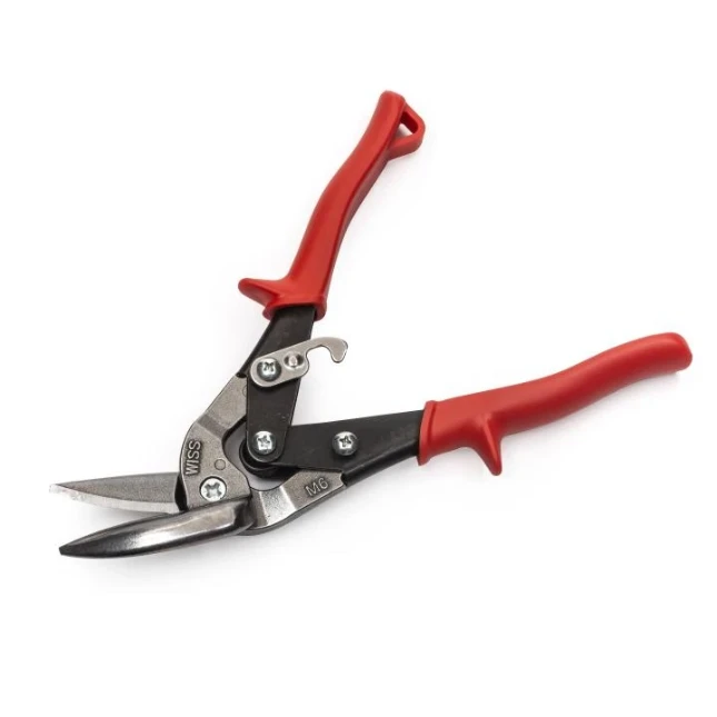 Wiss 9 1-4 Metalmaster Metaalschaar li knip rood