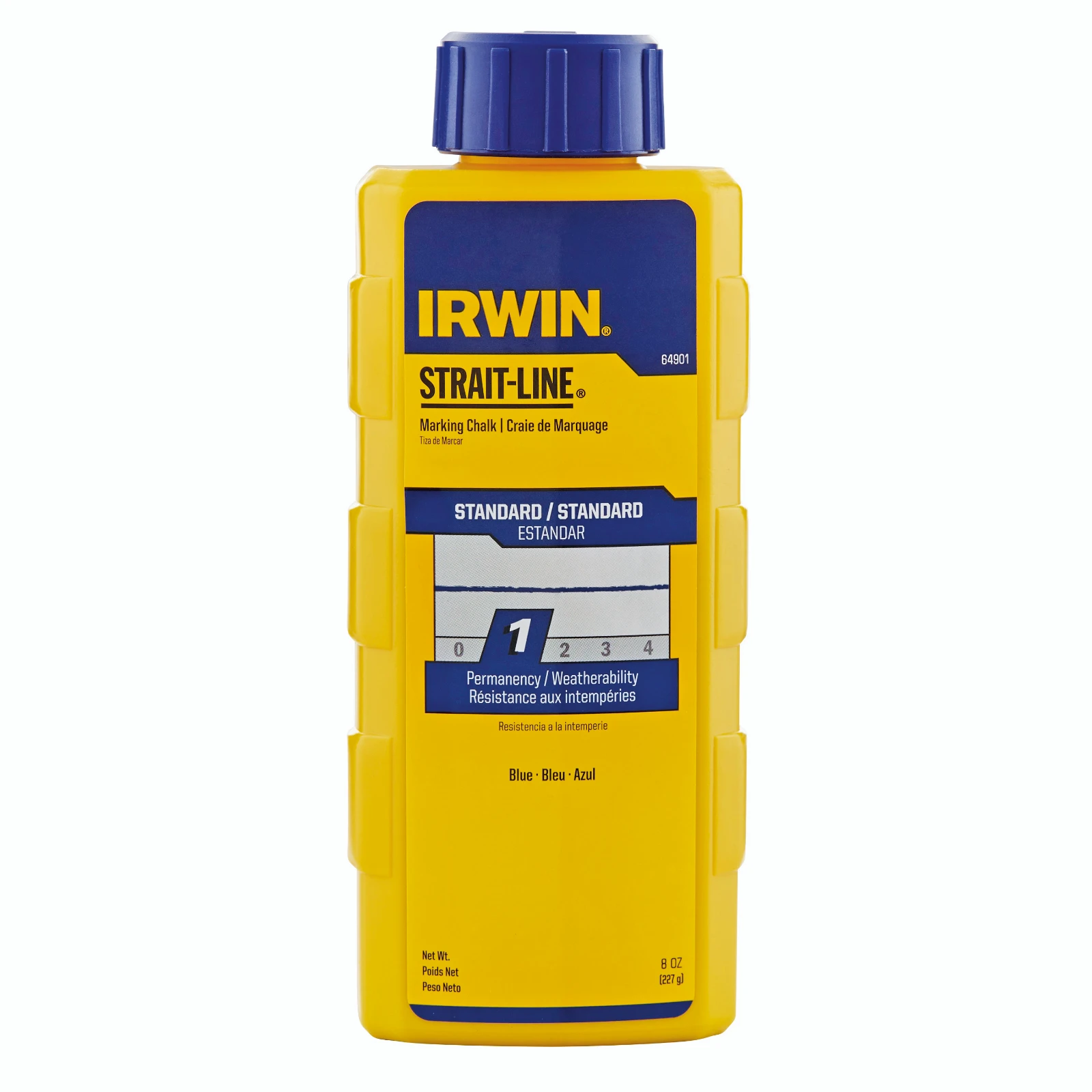 Irwin Markeerkalk Blauw 227 gram