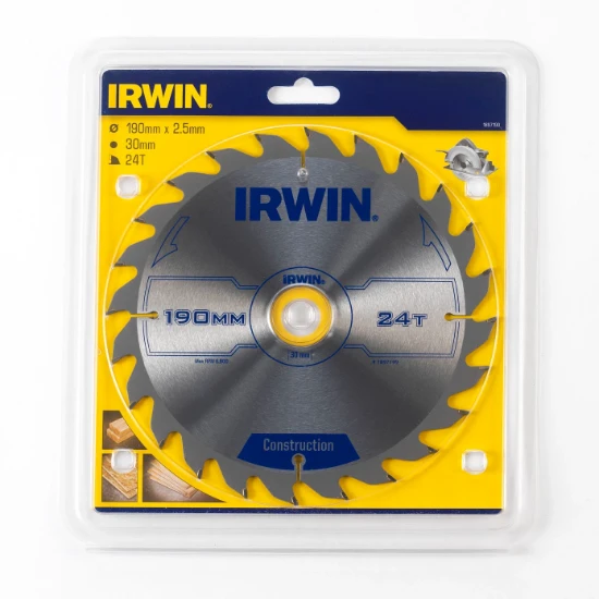 Irwin Cirkelzaagblad 24T 190 mm