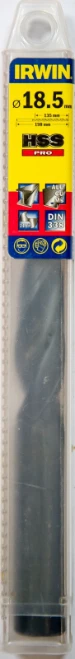 Irwin Boor HSS Pro Gereduceerde schacht 18,5x198 mm