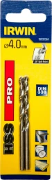 Irwin Boor HSS Pro DIN 338 4,0x75 mm (2 stuks)