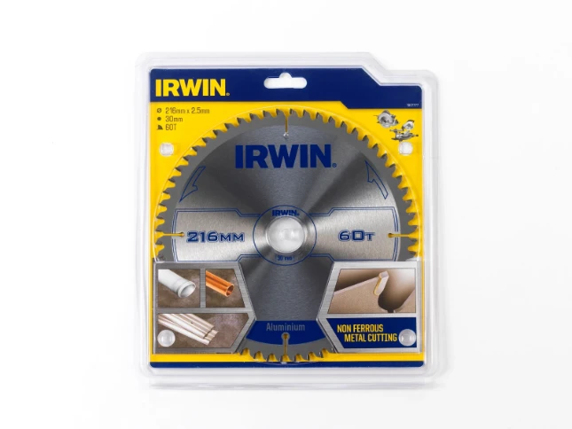 Irwin Cirkelzaagblad Aluminium 216x60x30 mm