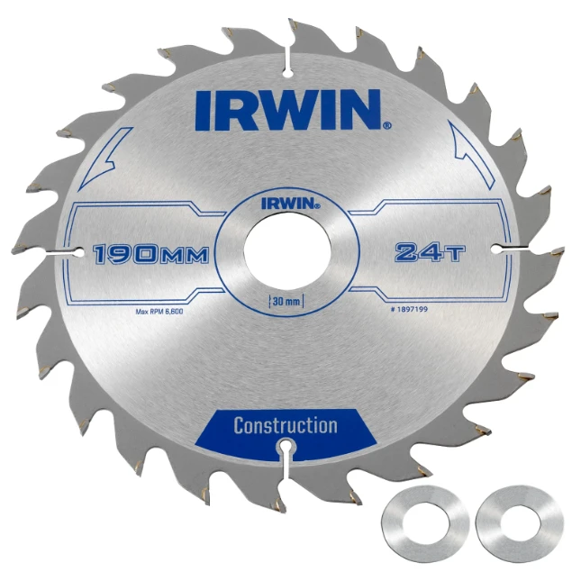 Irwin Cirkelzaagblad 24T 190 mm