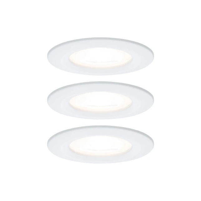 Paulmann LED inbouwlamp 3 stuks Nova