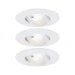 Paulmann LED-inbouwlamp zwenkbaar 3x5W 3000K wit