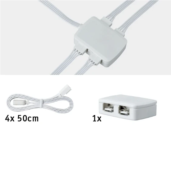 Paulmann YourLED LED-verdeler 4-voudig 60W