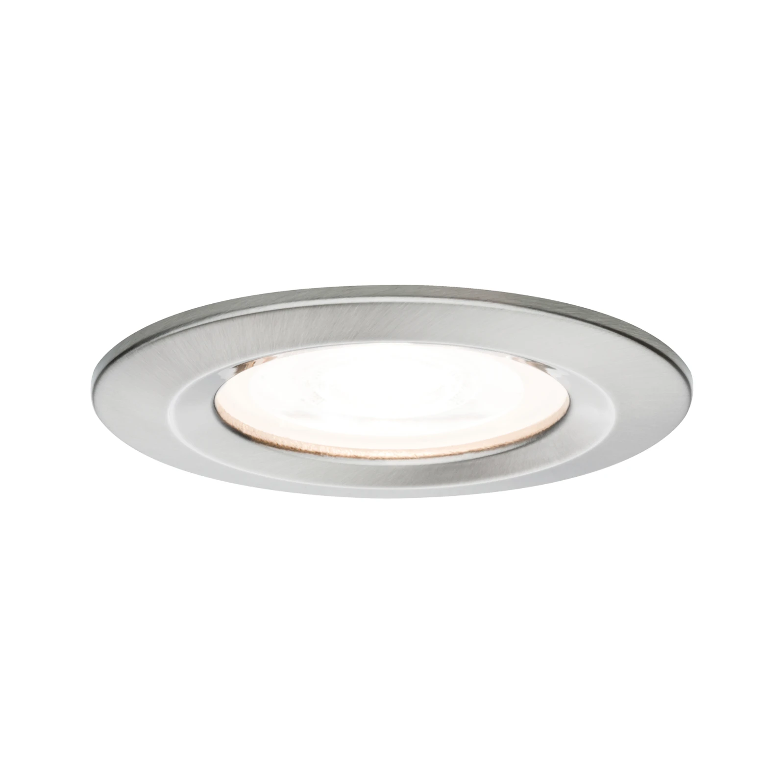 Paulmann LED-inbouwspot Nova 6,5W GU10 staal O78mm - 1-spot