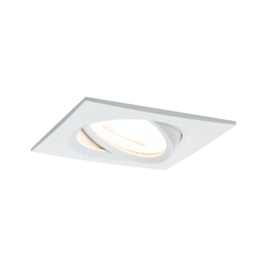 Paulmann LED-inbouwspot Nova 6,5W GU10 wit 84x84mm - 1-spot