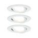 Paulmann LED-inbouwlamp Nova Plus 6W 2700K dimbaar O84mm wit3-spots