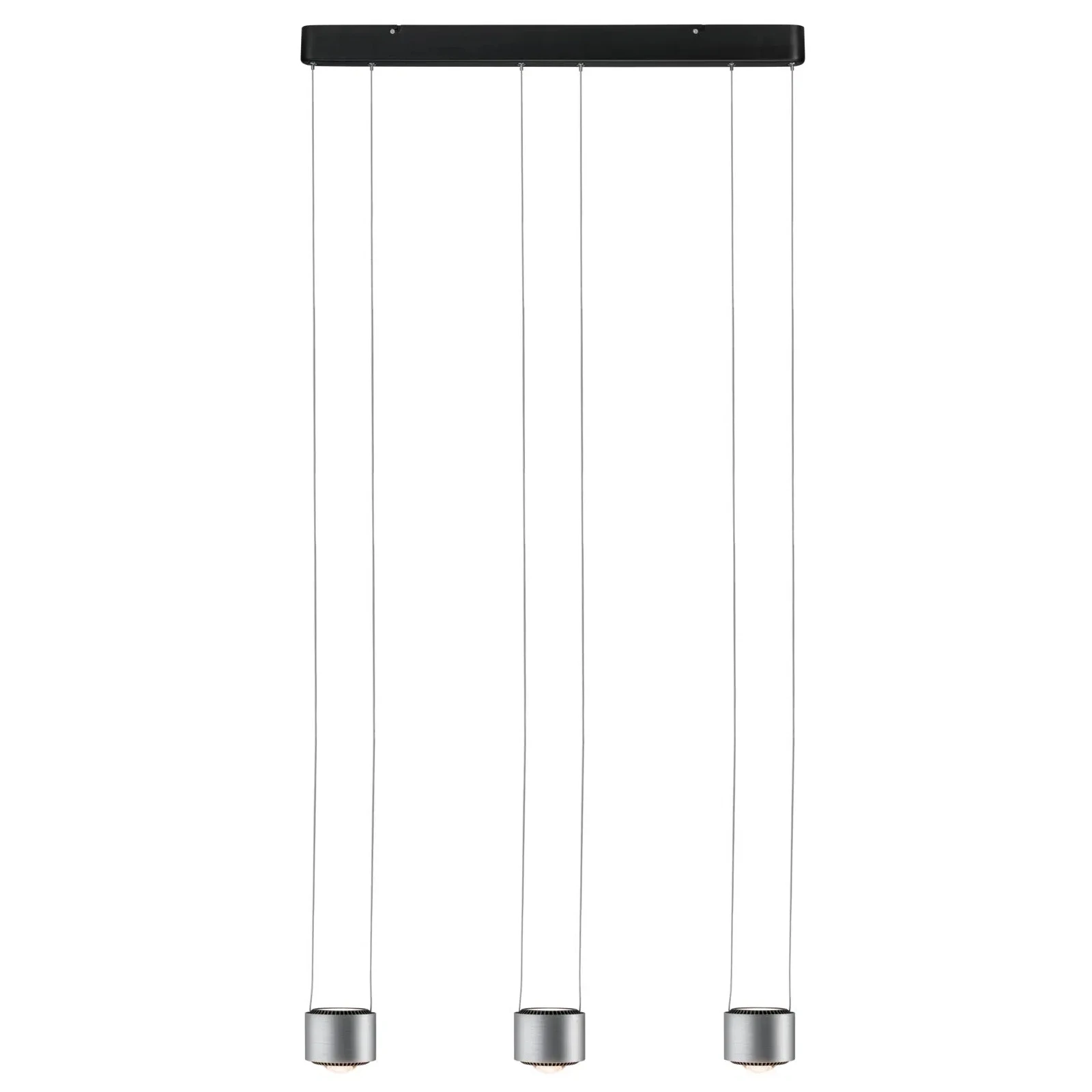 Paulmann LED-hanglamp Aldan 3 x9W aluminium dimbaar