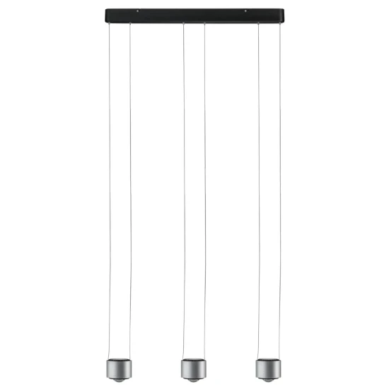 Paulmann LED-hanglamp Aldan 3 x9W aluminium dimbaar