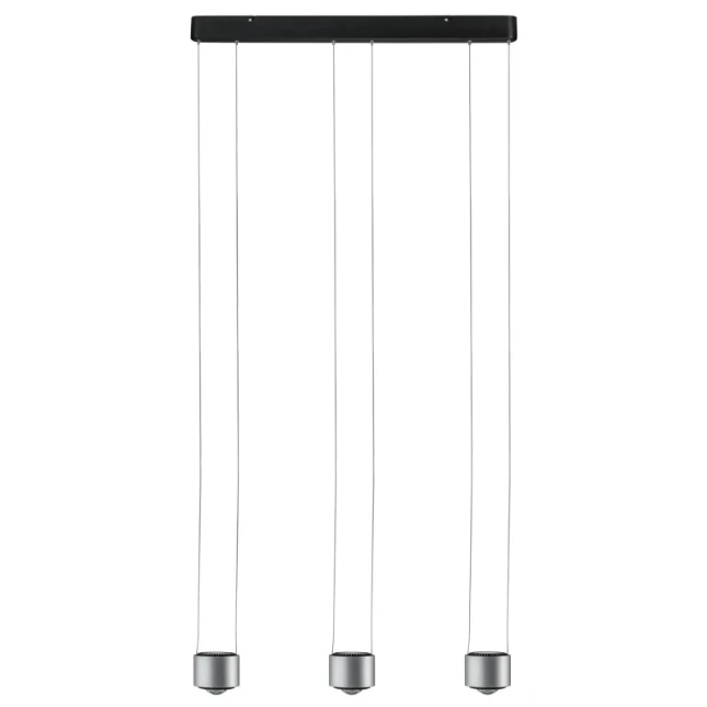 Paulmann LED-hanglamp Aldan 3 x9W aluminium dimbaar