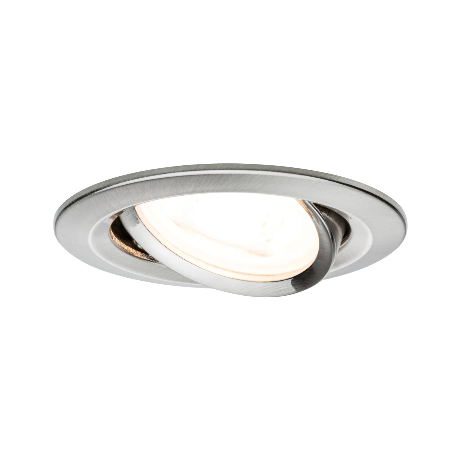 Paulmann LED-inbouwspot Nova 6,5W GU10 staal O51mm - 1-spot