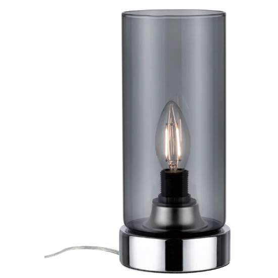Paulmann LED-tafellamp Pinja 20W E14 wit/messing