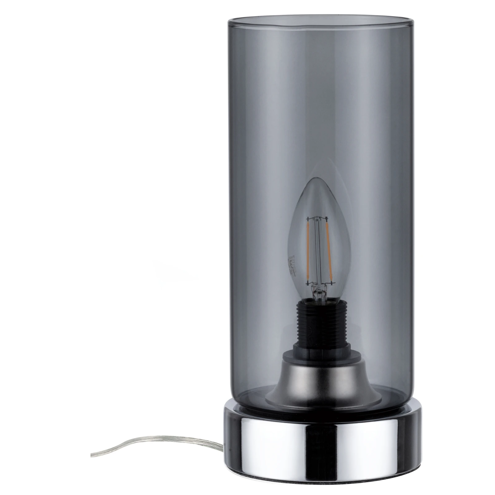 Paulmann LED-tafellamp Pinja 20W E14 wit/messing