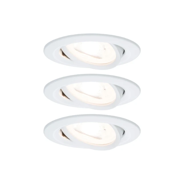 Paulmann LED inbouwlamp 3 stuks Nova
