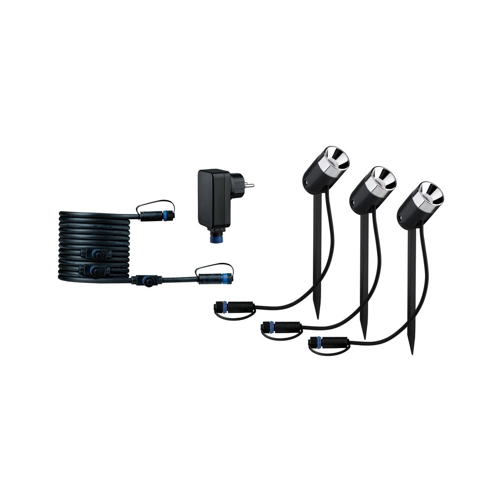 Paulmann Outd. P&S Spot Pike 3000K 24V Anthrazit