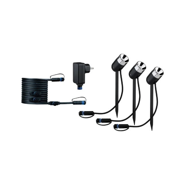 Paulmann Outd. P&S Spot Pike 3000K 24V Anthrazit