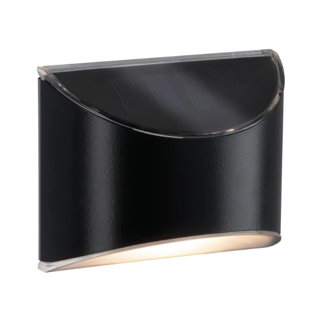 Paulmann Outdoor Solar LED-padverlichting Elliot IP44 3000K antraciet