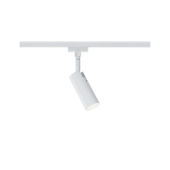 Paulmann URail spot Tubo 1x5W Wit 230V met/kunst